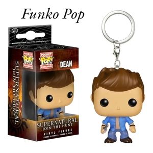 Funko Pop Collectible Dean Keychain from the Popular Hit Series SUPERNATURAL.